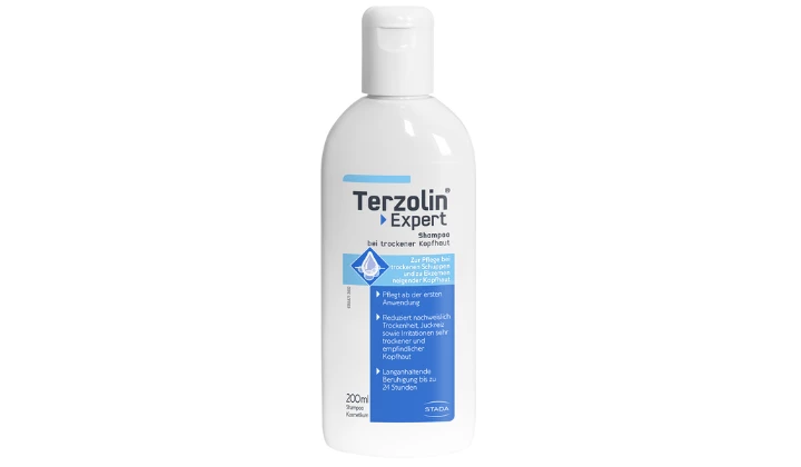 Terzolin Expert Shampoo bei trockener Kopfhaut Terzolin Expert Shampoo bei trockener Kopfhaut